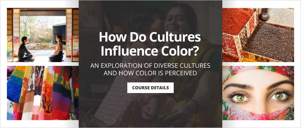 This course will begin with the exploration of diverse cultures and how color is perceived by these potential clients.